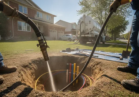 Utility Daylighting & Locates Exposure in Kitchener